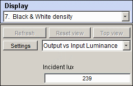 Portion of Colorcheck input dialog box