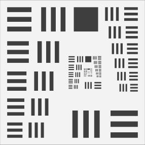 Camera Resolution Chart Pdf