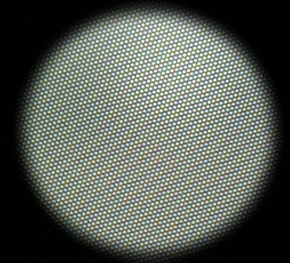 Image of plain surface with interference