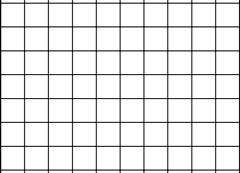 Flexo Plate Distortion Chart