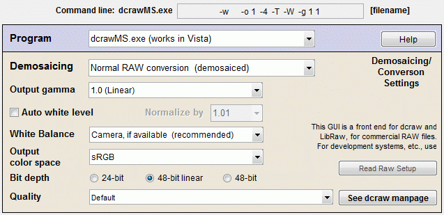 dcraw_veiling_glare_settings dcraw veiling glare recommended settings