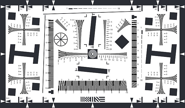 Iso 12233 Test Chart How To Use