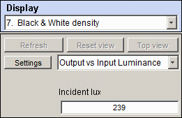 Portion of Colorcheck  input dialog box