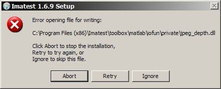 Install error