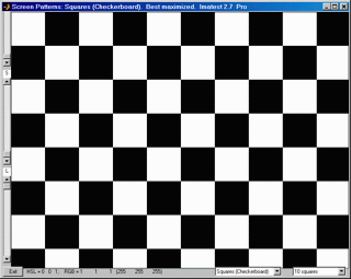 Squares (checkerboard) pattern