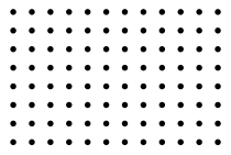 Dot Pattern Test Chart