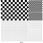 Micro Multi-Size Dot Pattern and Checkerboard