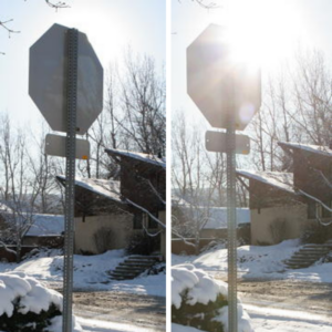What is veiling flare or glare in photography? 