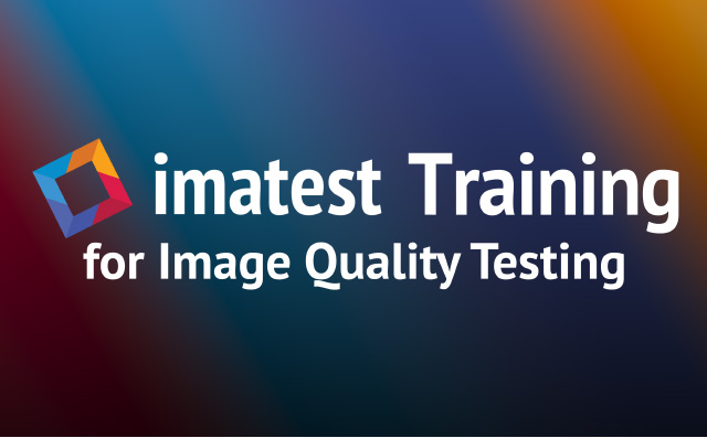 Imatest Training for Image Quality Testing