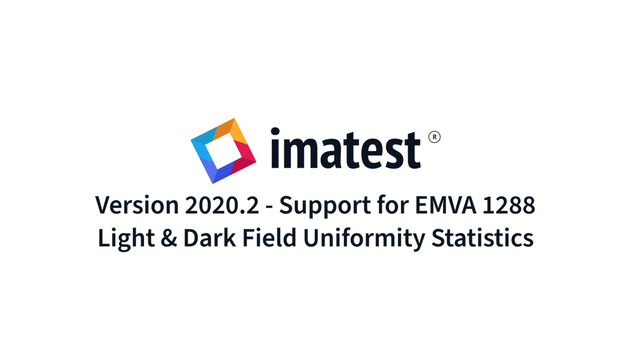 Imatest 2020.2 supports EMVA1288