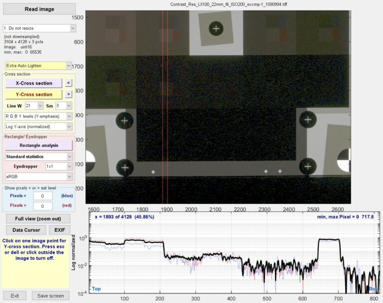 Image Statistics | Imatest