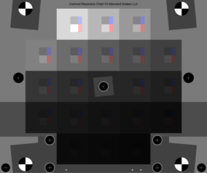 Contrast Resolution chart and analysis | Imatest