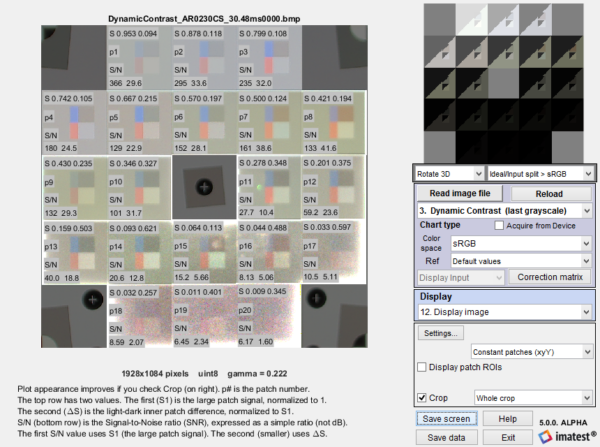 Imatest Contrast Resolution Chart - Image 2