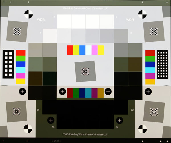 Imatest 36-Patch Dynamic Range Test Charts - Image 2
