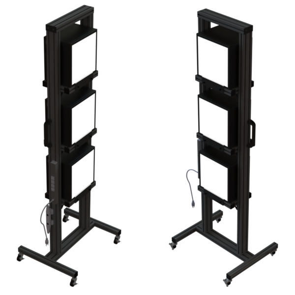 Thouslite Fixture - 3 lights per stand