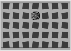 Medium Wave Infrared Test Chart