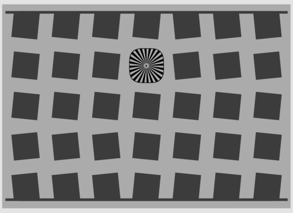 Medium Wave Infrared Test Chart