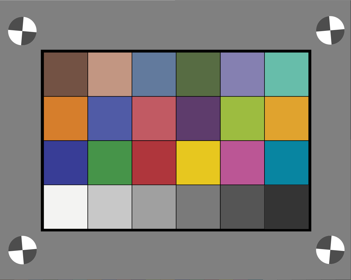 Transmissive Color Target