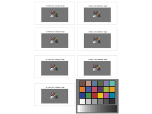Small Color Chart