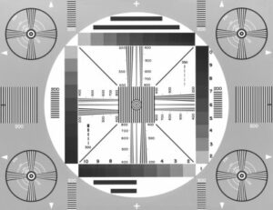 EIA-1956 Resolution Video Test Chart QA-70