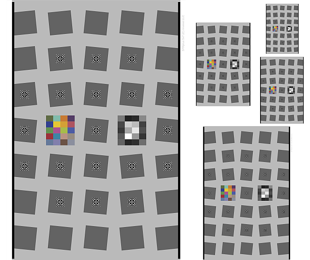 SFRplus Test Charts on Color High-Precision LVT Film - Image 2