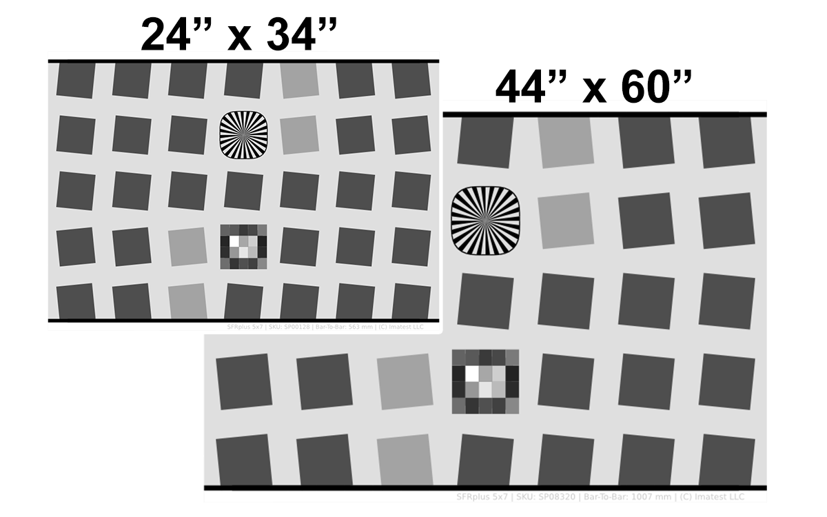 Dot Pattern Test Chart