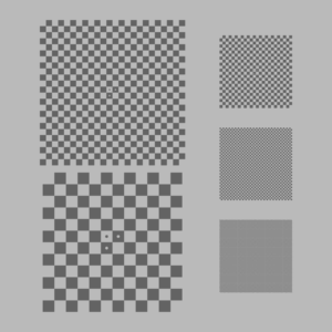 Dot Pattern Test Chart