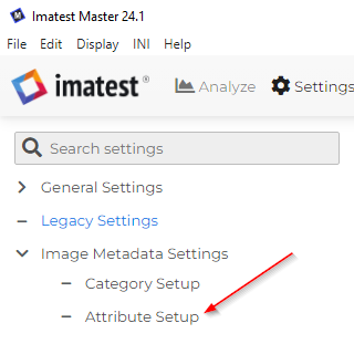 Custom Metadata - Attribute Setup Menu