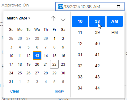 Custom Metadata - Data Format - Date and Time