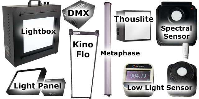 Lighting devices supported by Imatest Lighting Control