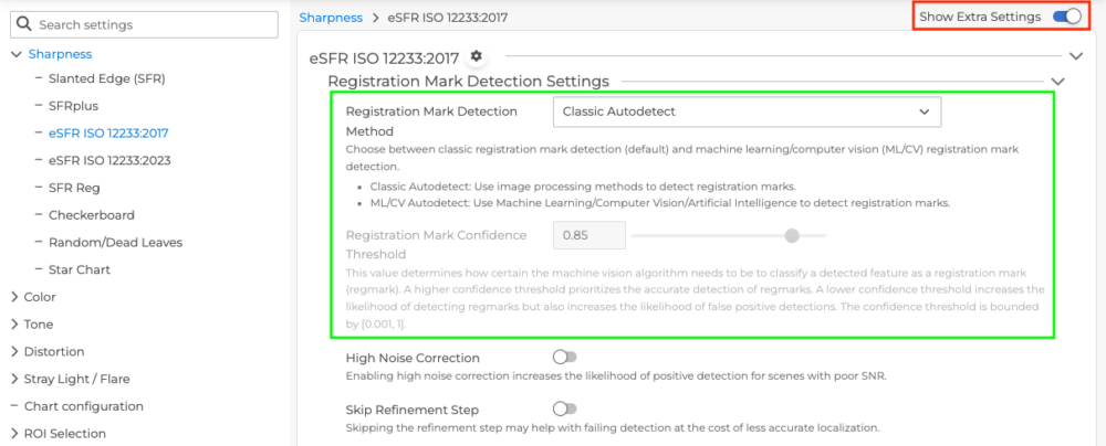 Settings show disabled 25.1