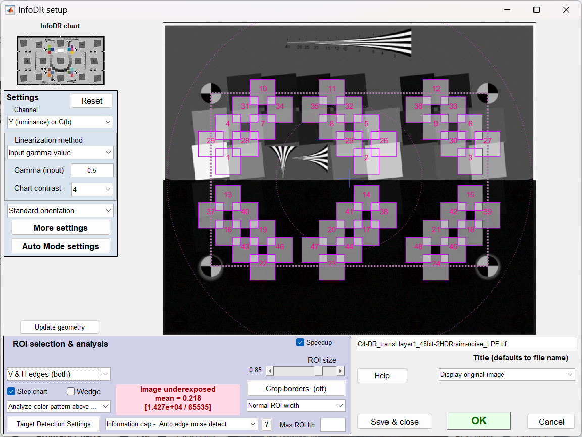 Imatest InfoDR Chart - Image 5